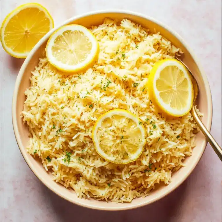 Easy Greek Lemon Rice Recipe