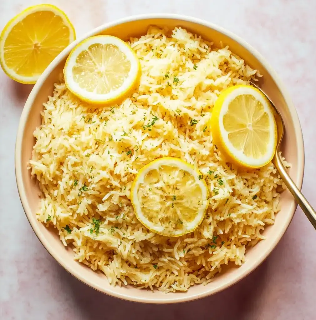 Easy Greek Lemon Rice Recipe