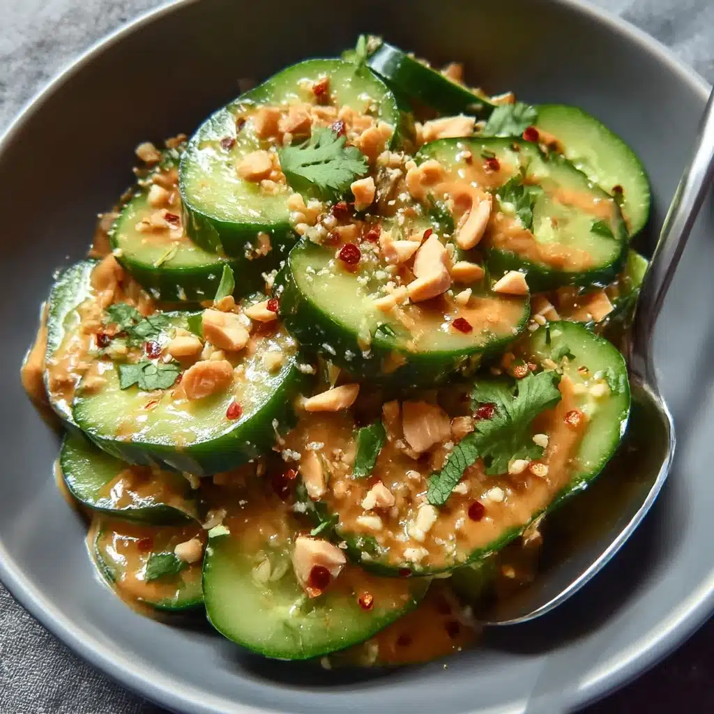 Cucumbers in Spicy Peanut Sauce
- Recipe Image