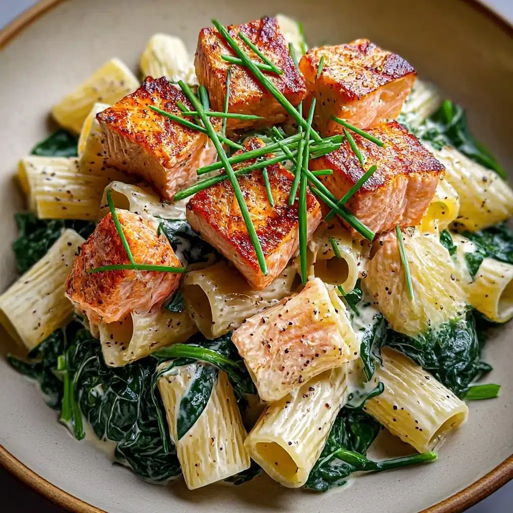 Salmon Spinach Pasta Dish
- Recipe Image