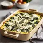Keto Spinach and Feta Casserole Recipe