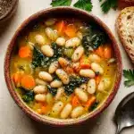 Hearty Tuscan White Bean Soup Recipe