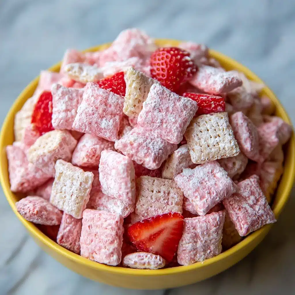 Strawberry Shortcake Puppy Chow Recipe - Recipe Image
