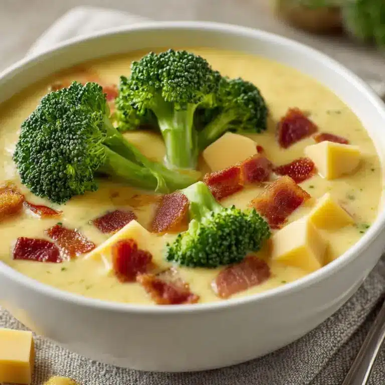 Broccoli Potato Cheese Soup Recipe