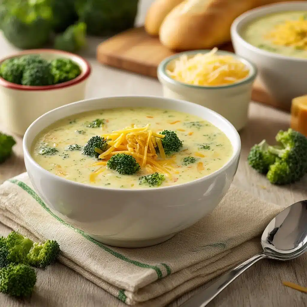 Broccoli Potato Cheese Soup Recipe - Recipe Image