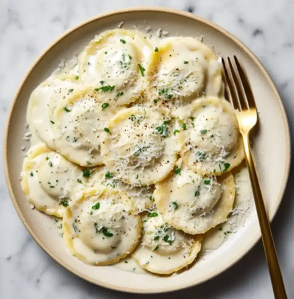White Wine Cream Sauce for Ravioli Recipe