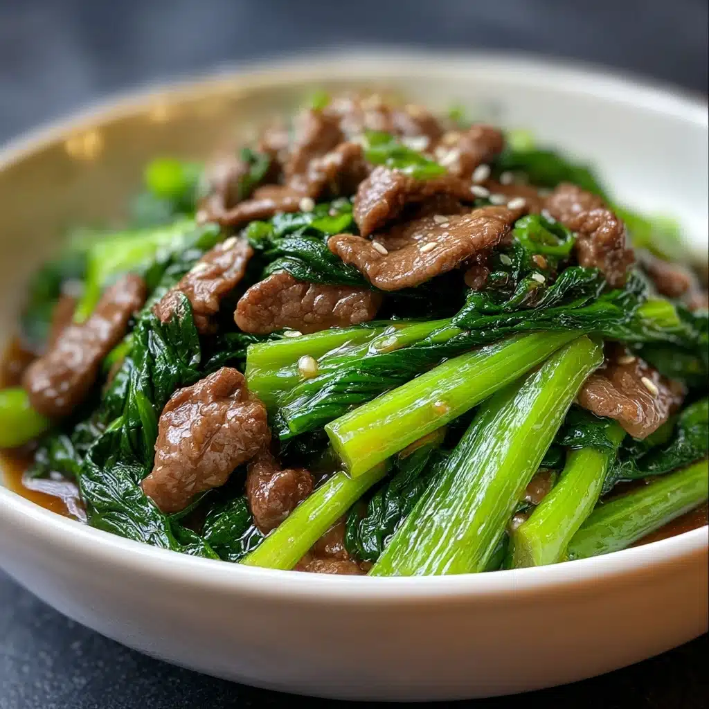 Bok Choy Stir-Fried Beef Recipe - Recipe Image