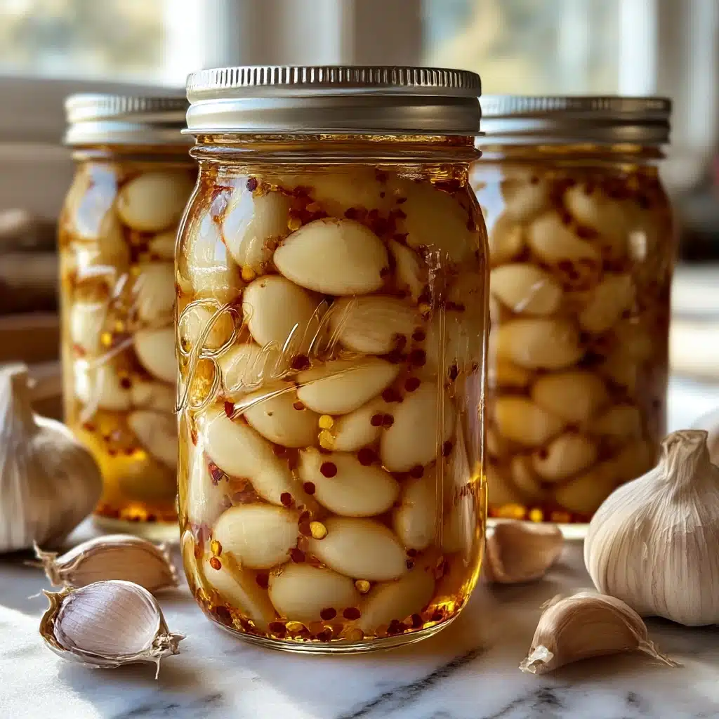 Spicy Pickled Garlic Recipe - Recipe Image