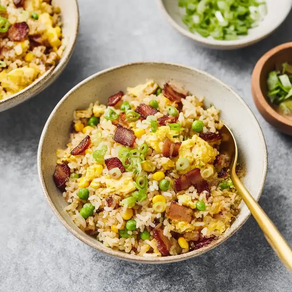 Breakfast Fried Rice Recipe