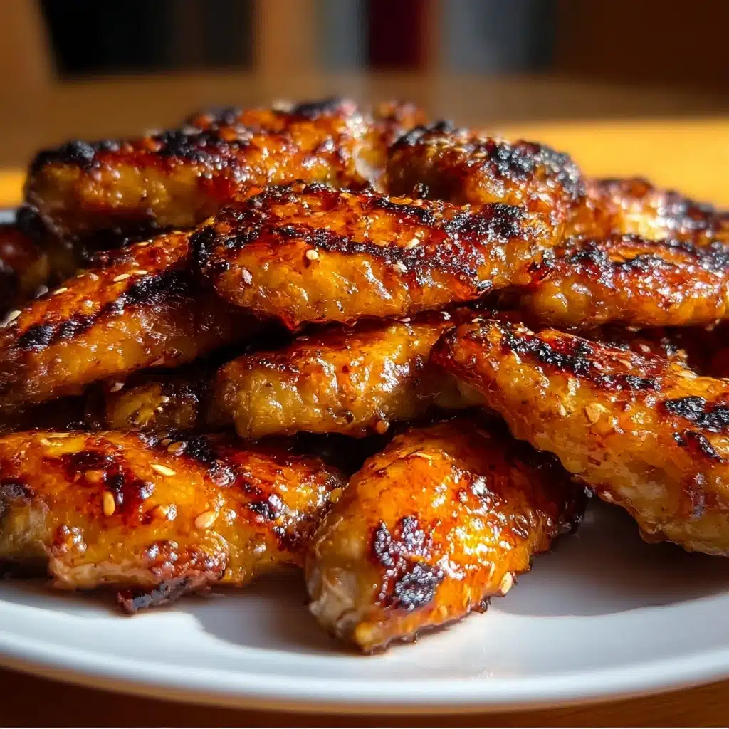 Sticky Pineapple-Teriyaki Chicken Wings in 3 Steps Recipe - Recipe Image