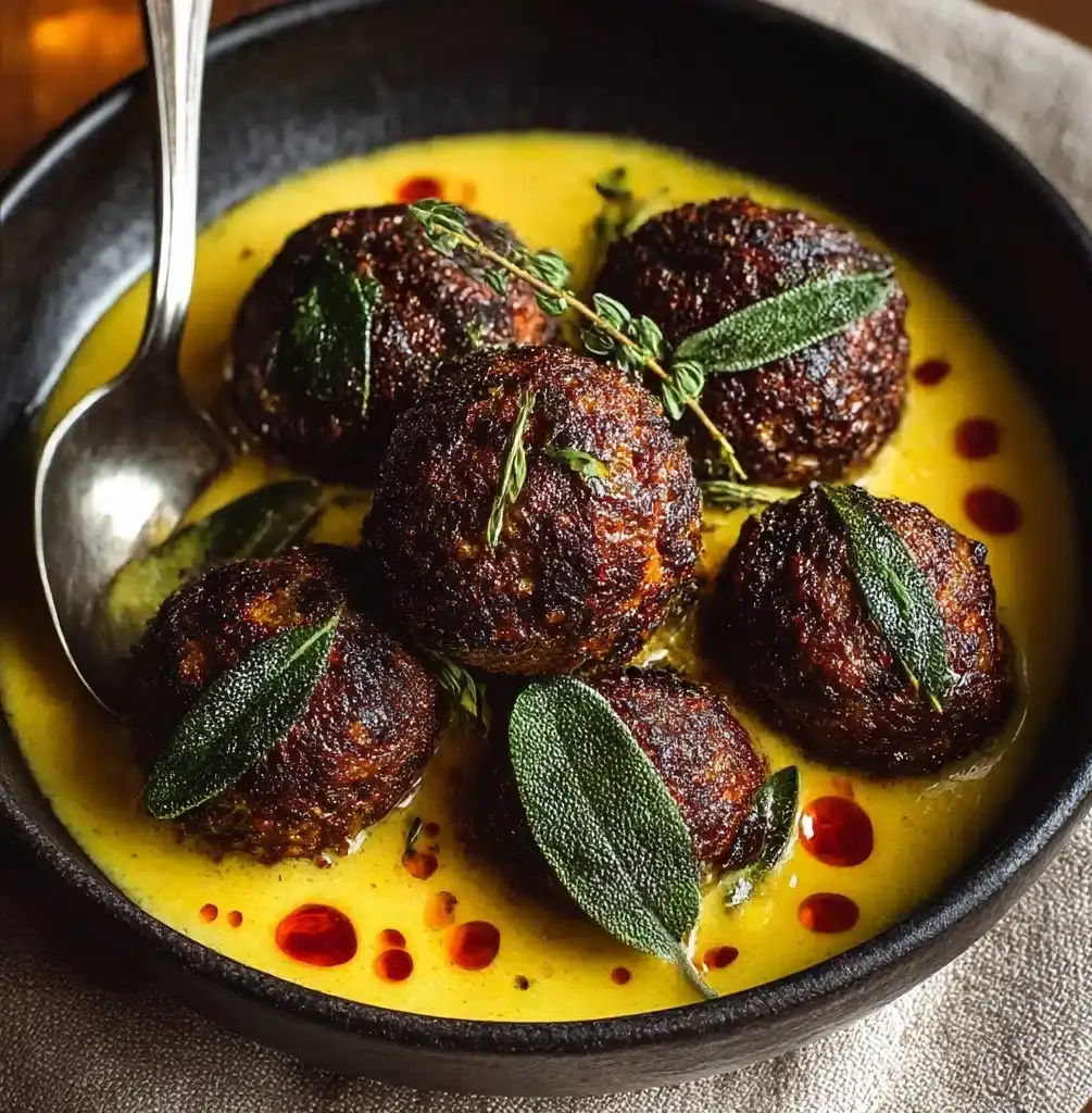 Turkey Meatballs Pumpkin Sage Sauce: A Delicious Fall Recipe