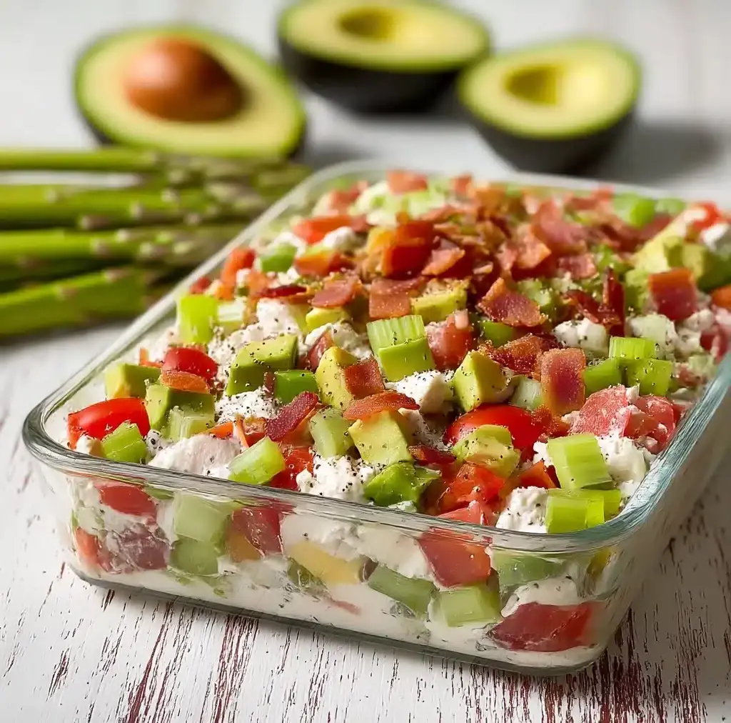 BLT Chicken Salad for Meal Prep Recipe
