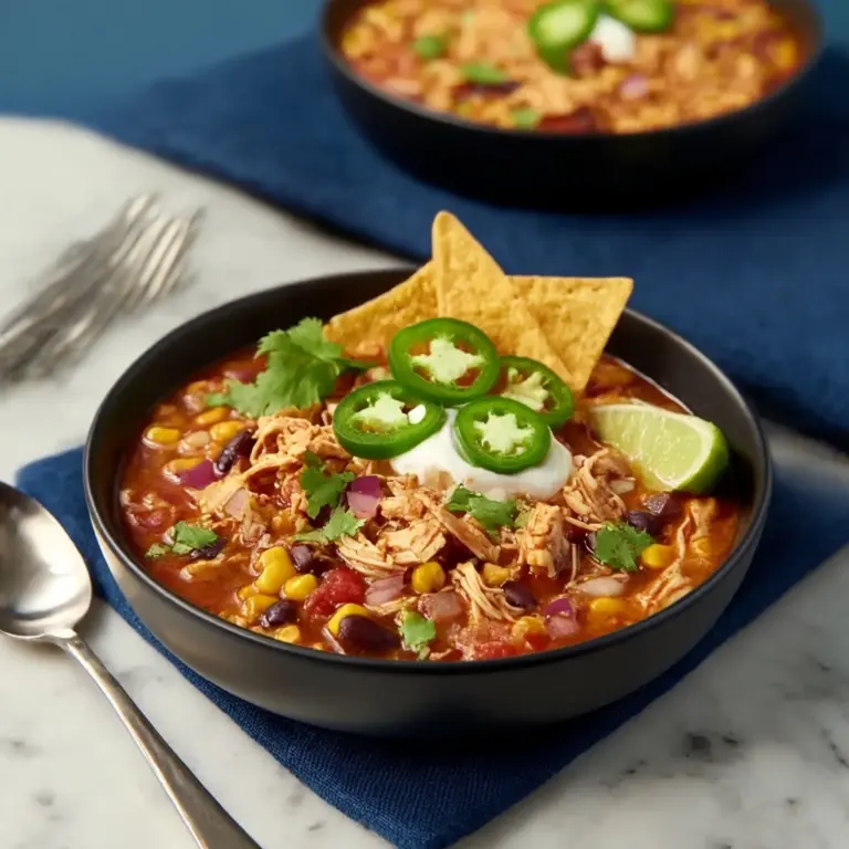 Crockpot Taco Rice Soup Recipe