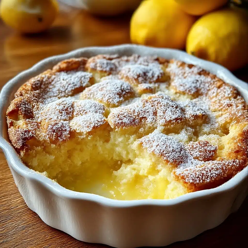 Magic Lemon Cobbler Recipe - Recipe Image