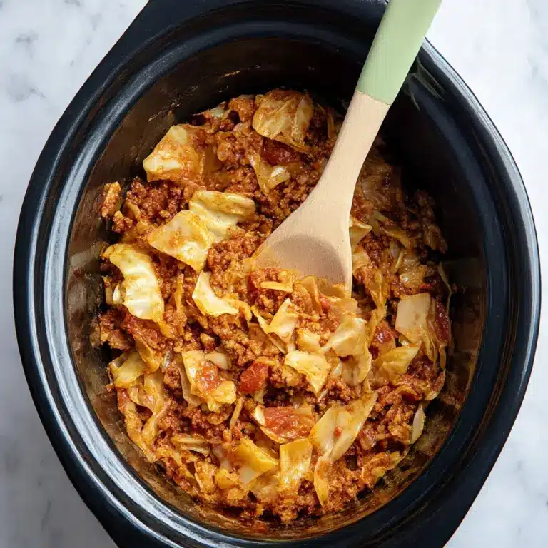 Slow Cooker Unstuffed Cabbage Rolls Recipe