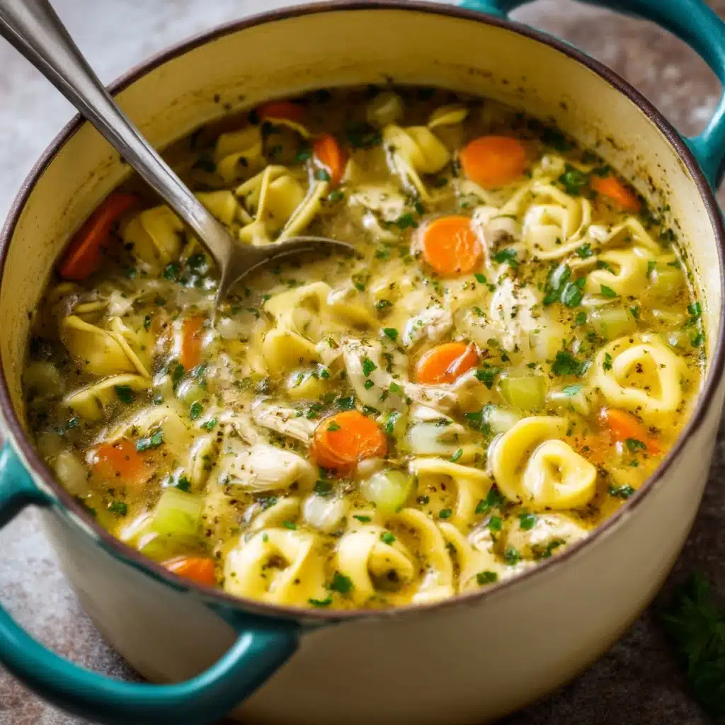 Chicken Tortellini Soup Recipe - Recipe Image