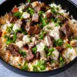 Steak Queso Rice Recipe