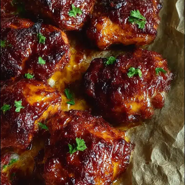 Gochujang Miso Chicken Thighs