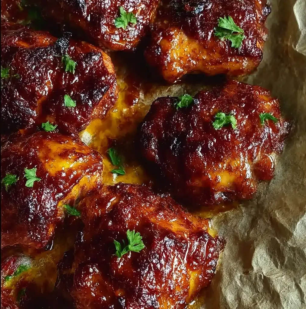 Gochujang Miso Chicken Thighs