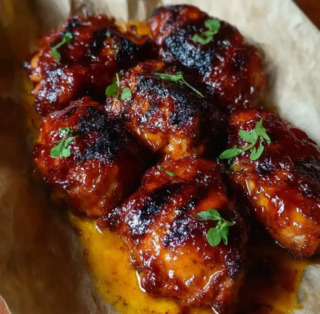 Gochujang Miso Chicken Thighs
