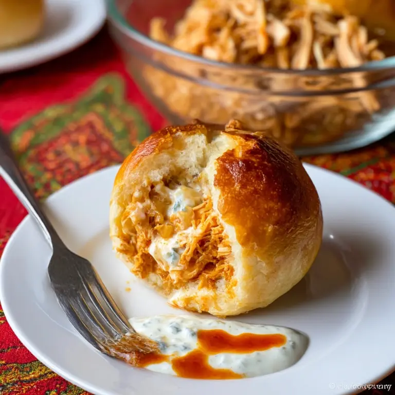 Buffalo Chicken Bombs Recipe
