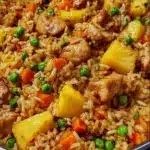 Pineapple Chicken Fried Rice Recipe