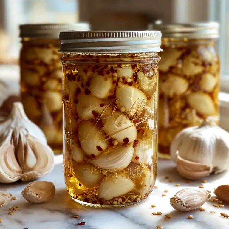 Spicy Pickled Garlic Recipe