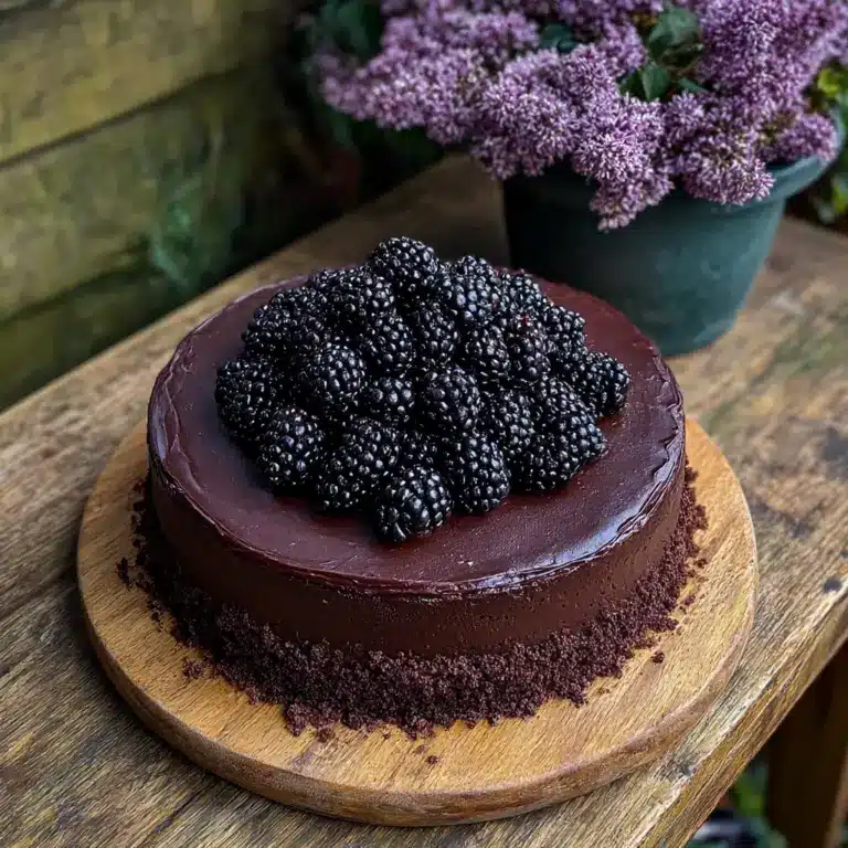 Blackberry Velvet Gothic Cake: A Dark, Lush Dessert Dream Recipe