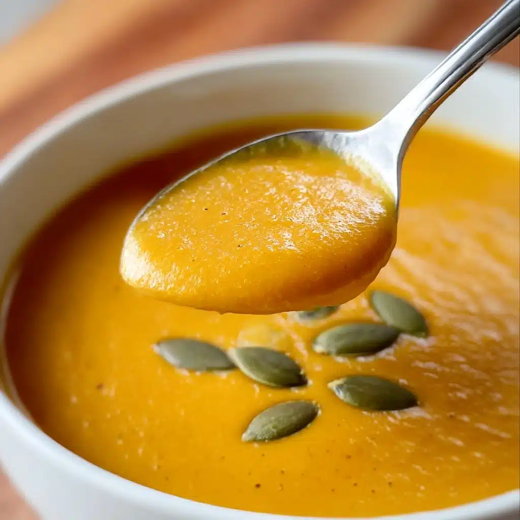 Savory Copycat Panera Butternut Squash Soup Recipe - Recipe Image