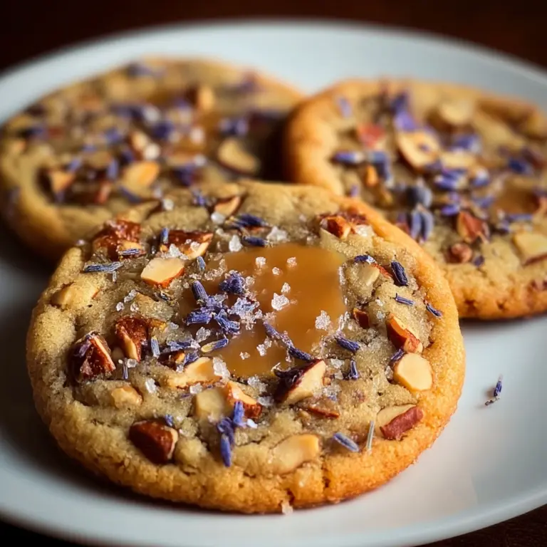 Lavender Honey Crunch Cookies Recipe