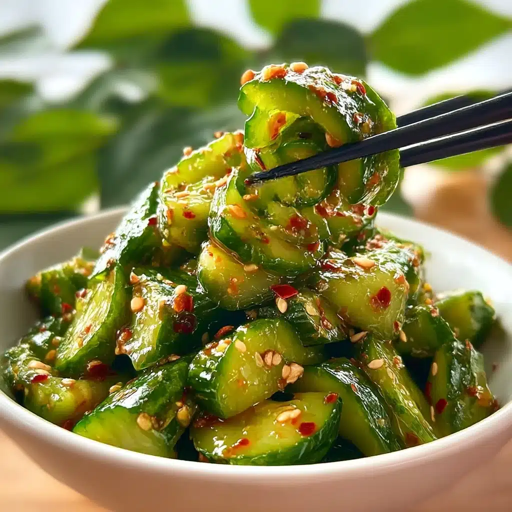 Zesty Quick Spicy Asian Cucumber Salad Recipe Delight Recipe - Recipe Image
