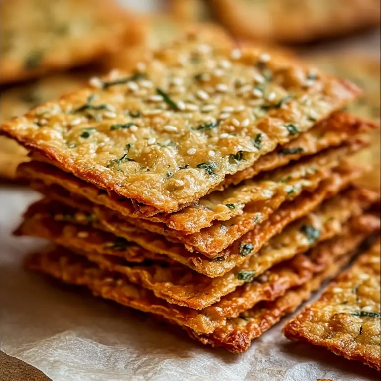 Bake Zucchini Herb Crackers for a Healthy Crunch Recipe