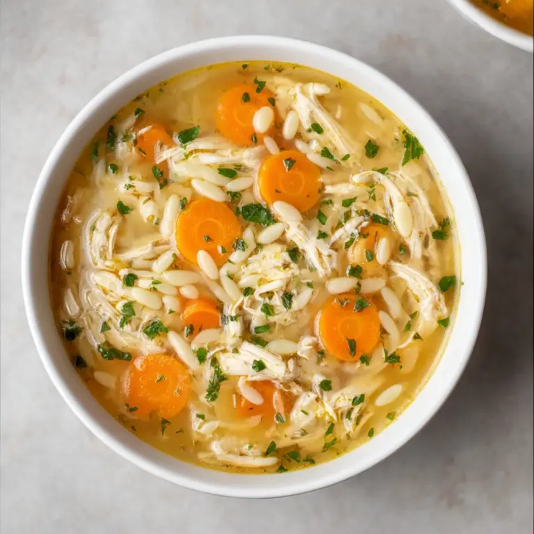 Lemon Chicken Soup Recipe