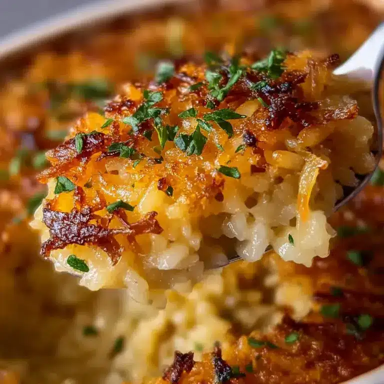 French Onion Soup Rice Recipe