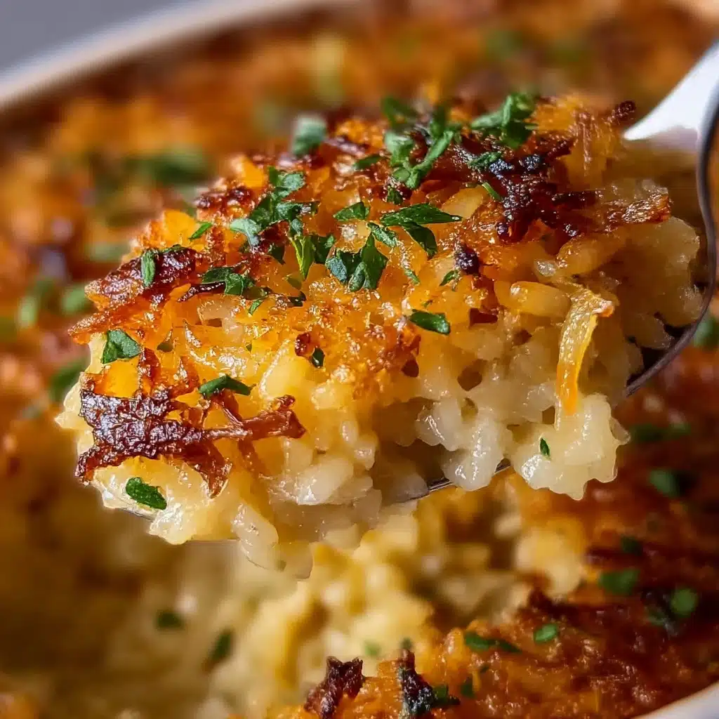 French Onion Soup Rice Recipe - Recipe Image
