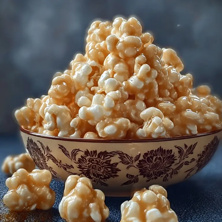 Marshmallow Caramel Corn Recipe