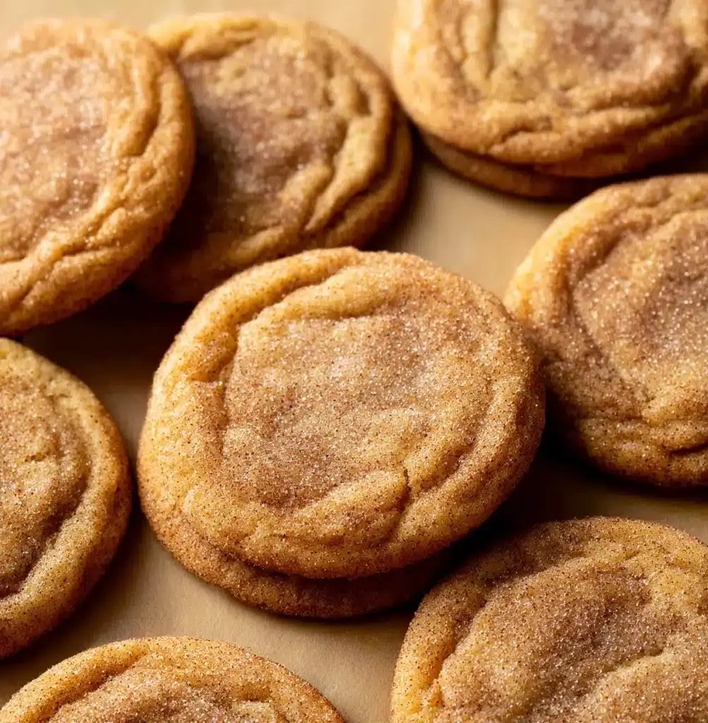 Chewy Pumpkin Snickerdoodle Cookies Recipe