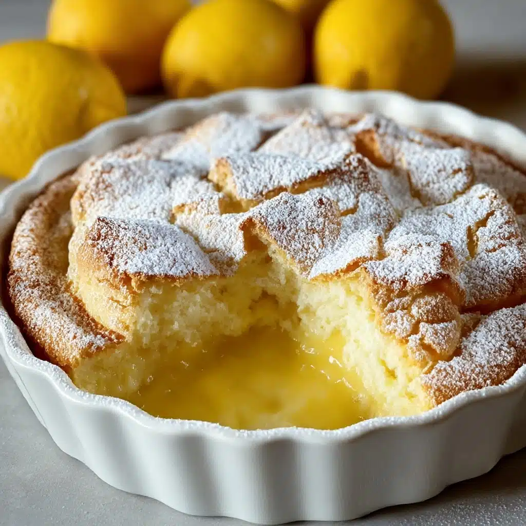 Magic Lemon Cobbler Recipe - Recipe Image