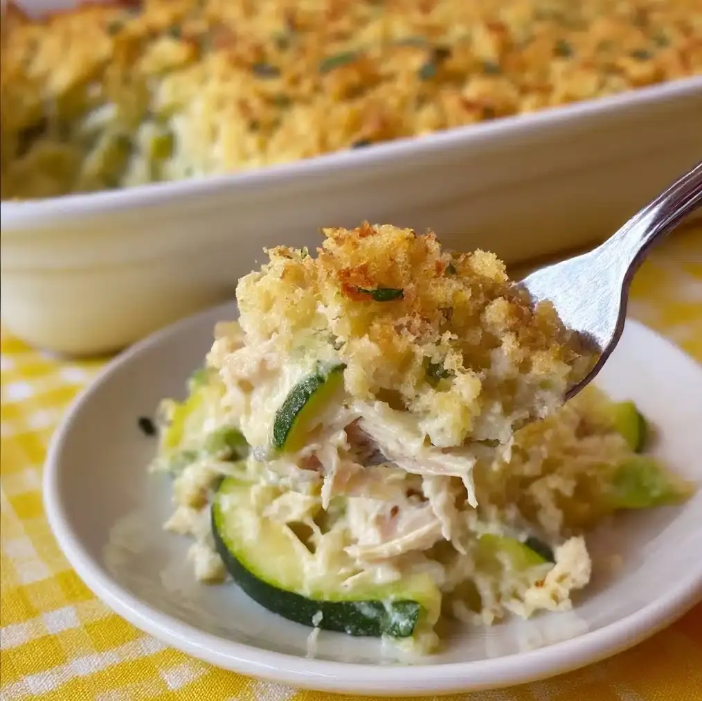 Rotisserie Chicken & Zucchini Casserole Recipe