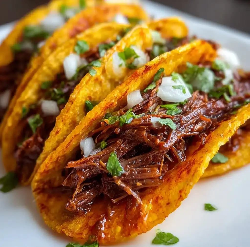 Crock Pot Birria Tacos Recipe