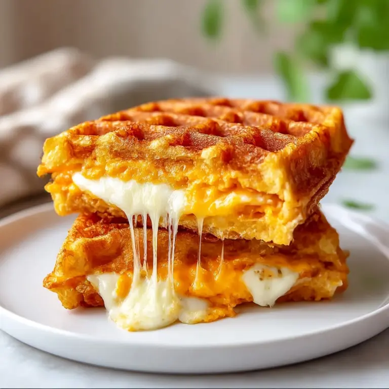 Low Carb Grilled Cheese Chaffle Recipe