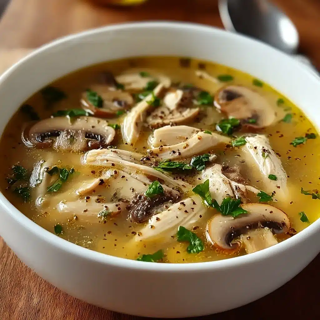 Rotisserie Chicken Mushroom Soup Recipe - Recipe Image