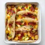Tasty Baked Breakfast Tacos Recipe