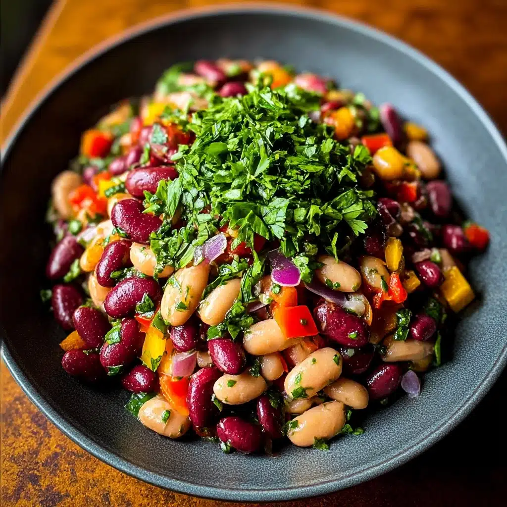 Rainbow Bean Salad Recipe - Recipe Image