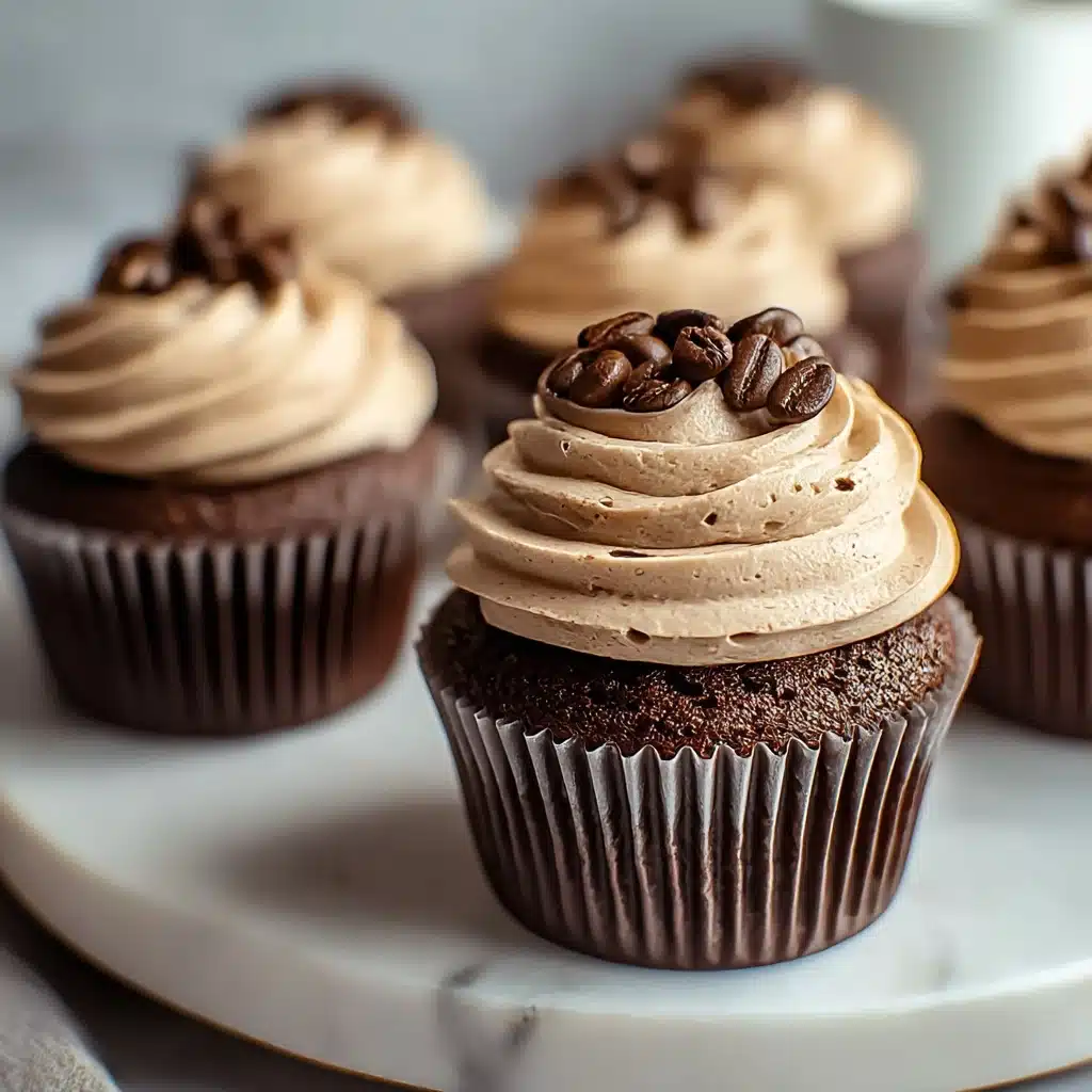 Espresso Cupcakes with Espresso Frosting Recipe - Recipe Image