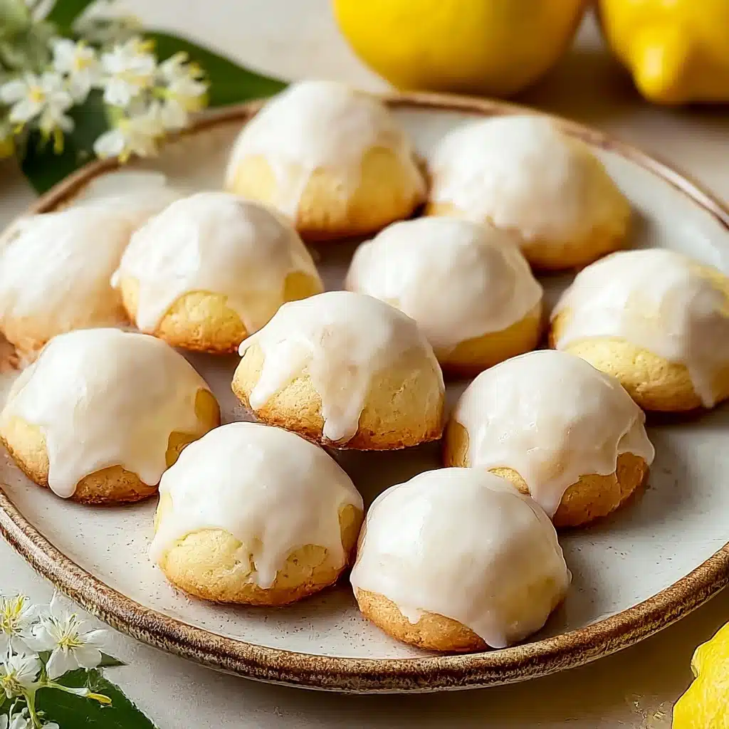Italian Lemon Drop Cookies Recipe - Recipe Image