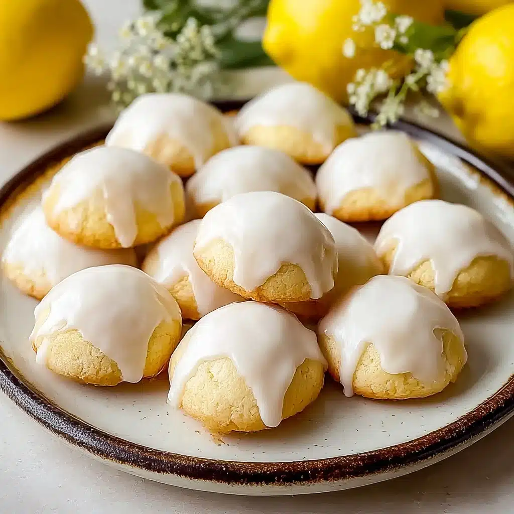 Italian Lemon Drop Cookies Recipe - Recipe Image