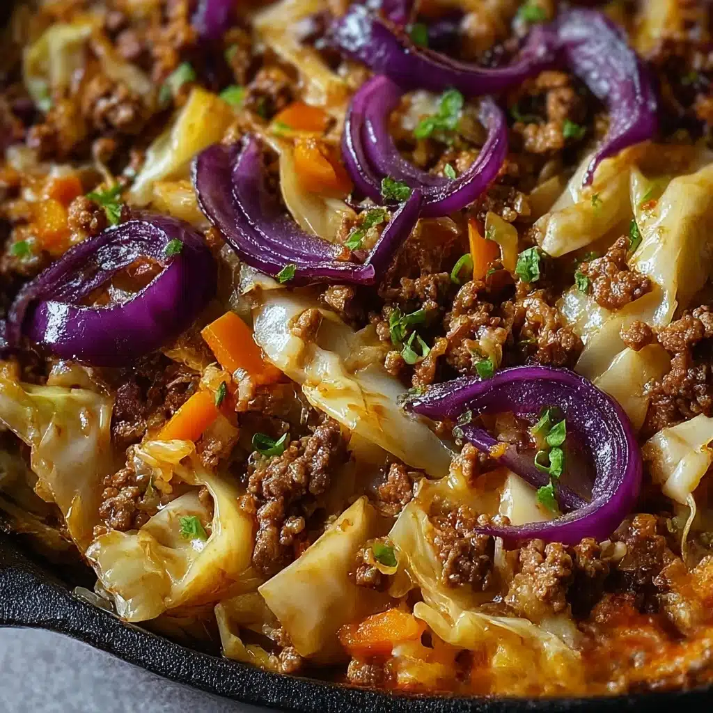 Cabbage and Ground Beef Recipe - Recipe Image