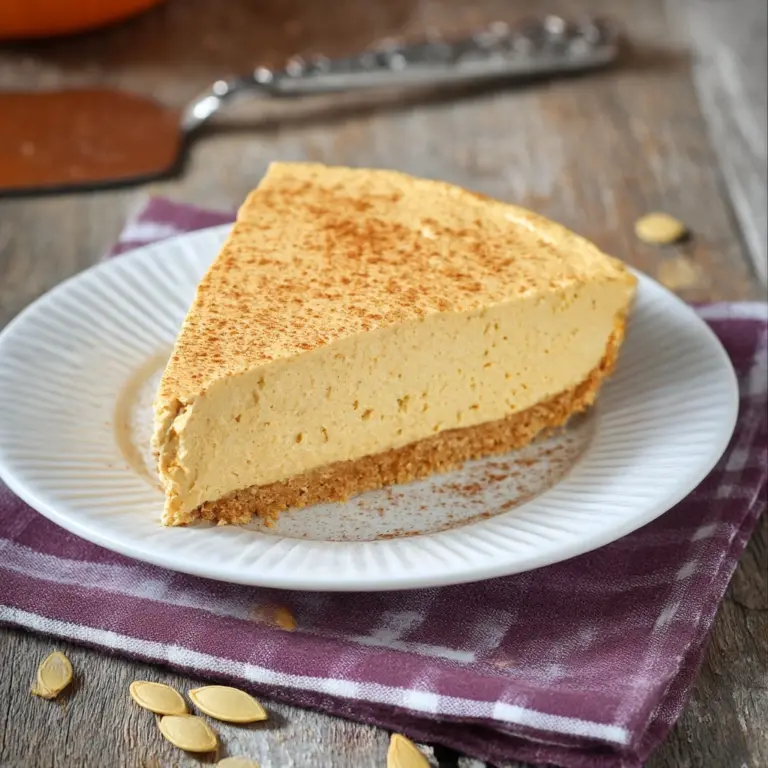 Pumpkin Fluff Pie Recipe