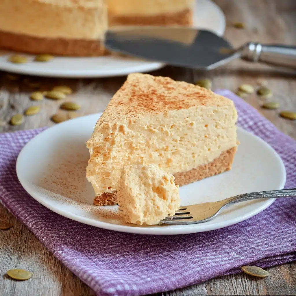 Pumpkin Fluff Pie Recipe - Recipe Image
